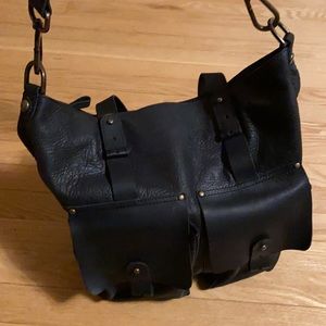 HOBO Hendricks cargo tote-black leather